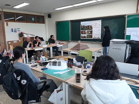 3학년, 건축설계스튜디오3  1차 과제발표 및 평가회