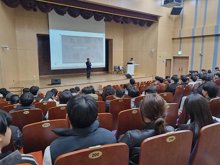 2026학년도 1학기 도시건축학과(5년제) 재학생 대상 건축학교육인증 설명회 개최