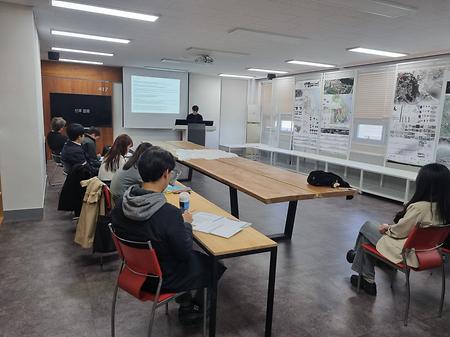 4학년, 건축설계스튜디오5 1차과제(마스터플랜) 중간품평회